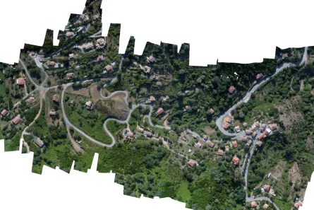 Cartographie du village de Cuttoli-Corticchiato